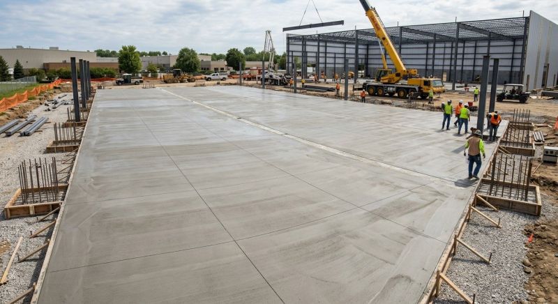 Commercial Slab Construction in Toledo, OH