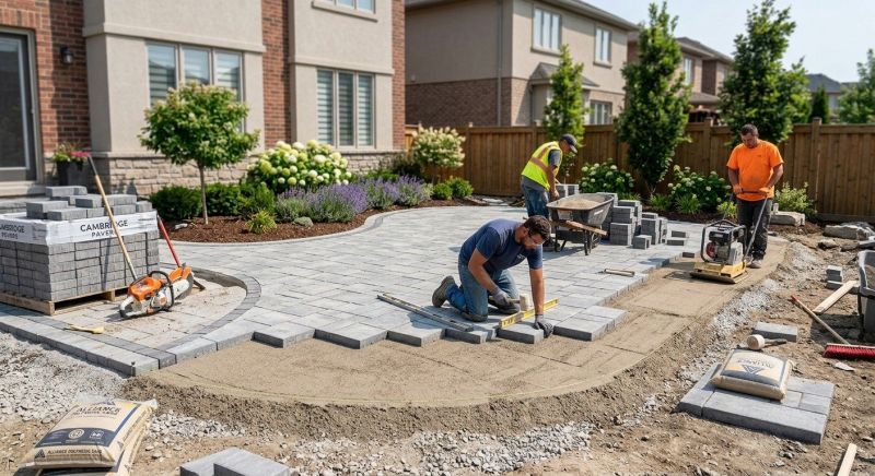 Paver Patio Installation in Norwalk, CT
