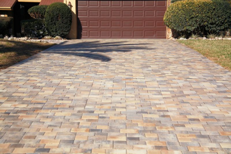 Driveway with Interlocking Pavers