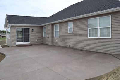 Concrete Patio!